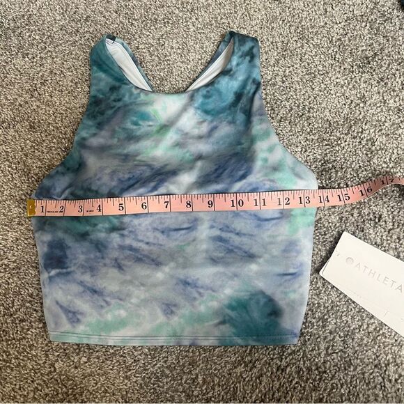 Athleta Conscious Crop Printed Bra A-C - Picture 13 of 14